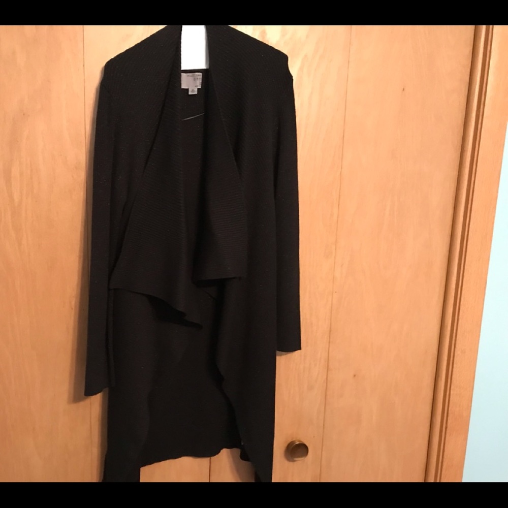 Black Ruff Hewn long shimmering sweater - XL